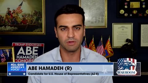 AZ-8 Candidate Abe Hamadeh: Blake Masters "Abandoned Me, Kari, and Trump"