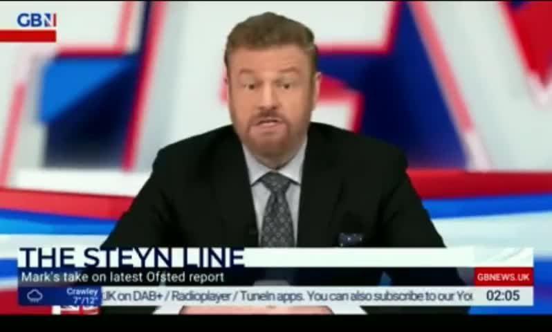 Mark Steyn dropping Covid red pills all over GB news: