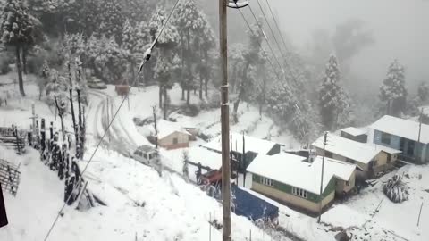 Snowy Darjeeling