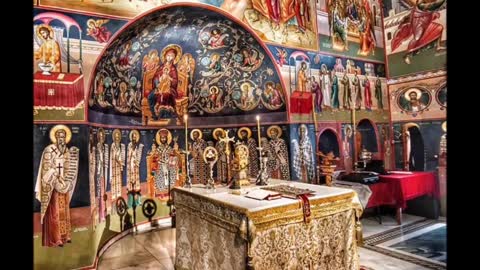 The Trisagion Hymn (English and Greek)