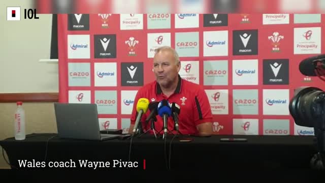 Wales coach Wayne Pivac says the pressure is the Springboks