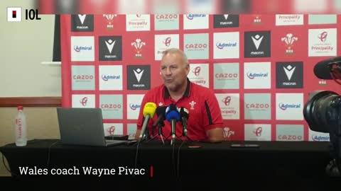 Wales coach Wayne Pivac says the pressure is the Springboks