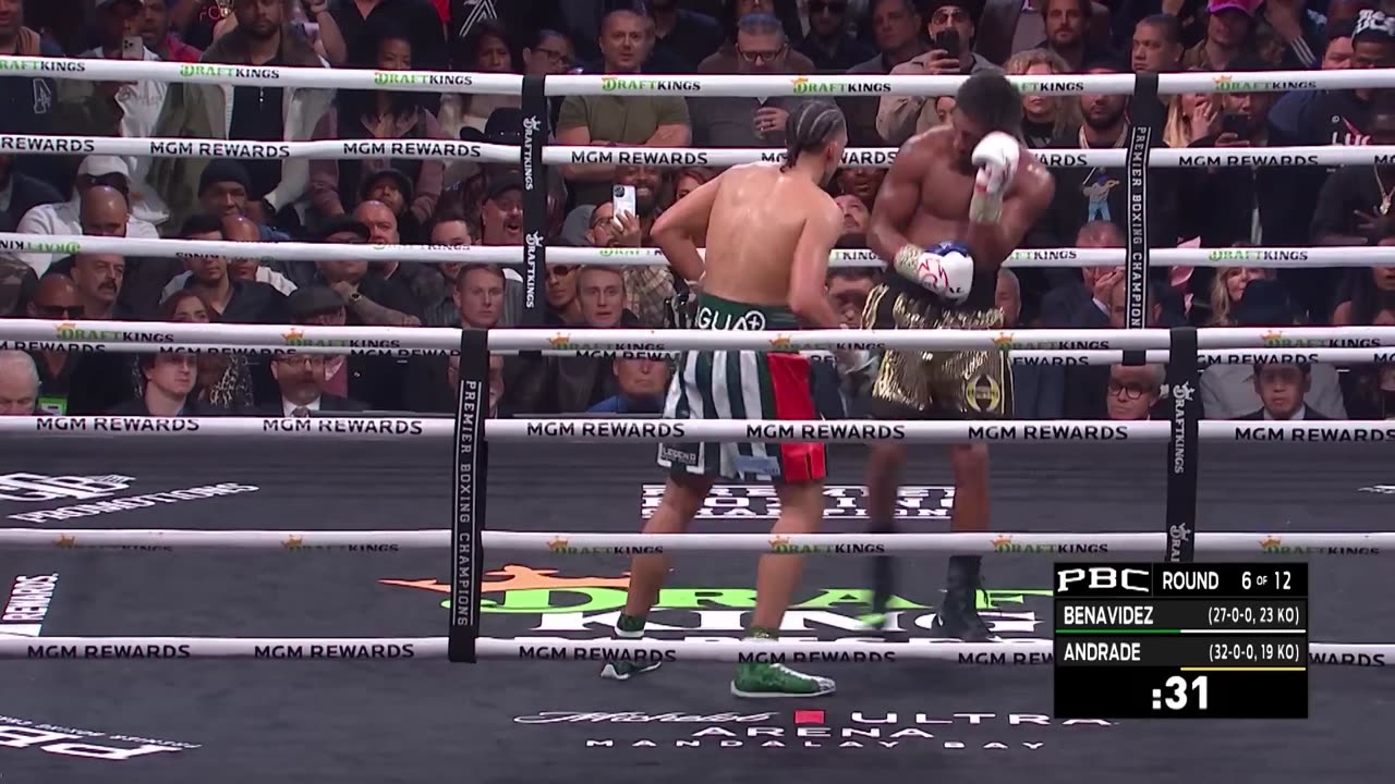 Benavidez vs Andrade HIGHLIGHTS: