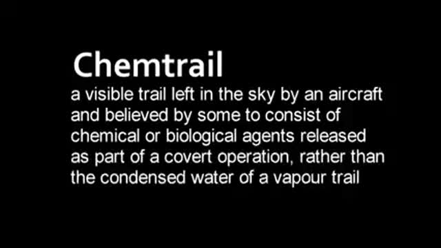 Chemtrail must watch