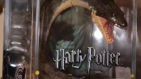 Harry Potter Noble Collection Magical Creatures: Basilisk #harrypotter #wizardingworld #collector