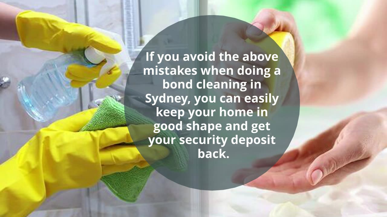 COMMON BOND CLEANING MISTAKES TO AVOID