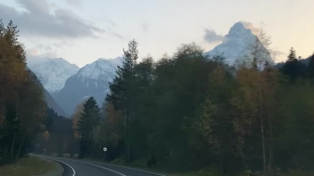 Amazing Journey by Car. Enjoying the mountains #itztofayel