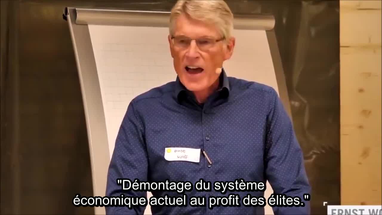 Conférence de Ernst Wolff au WEFF de Davos (en pied de nez au WEF de Schwab)