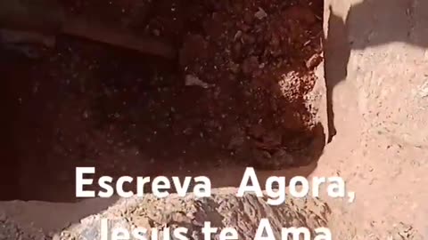 Como Furar Buraco Na Piçarra Dura - Jesus Te Ama #MissionaryValdemirBorges