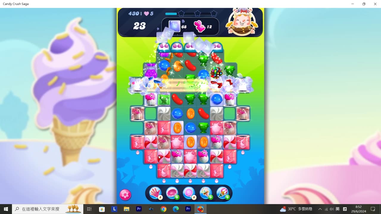 Candy Crush Saga Record (Level 430)