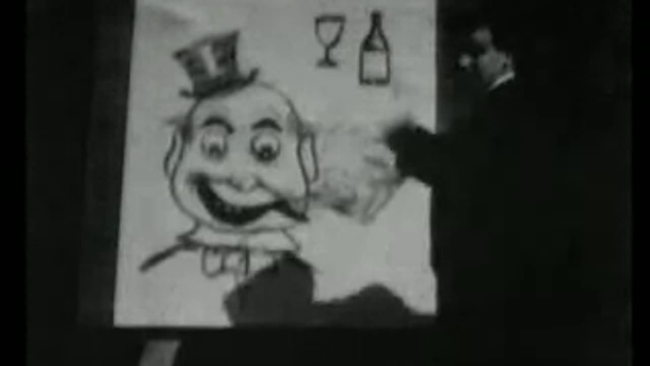 The Enchanted Drawing (1900 Film) -- Directed By J. Stuart Blackton -- Full Movie