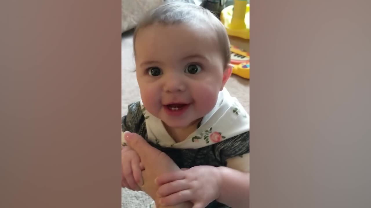 Try Not To Laugh with These Funny Baby Moments - Funny Baby Videos