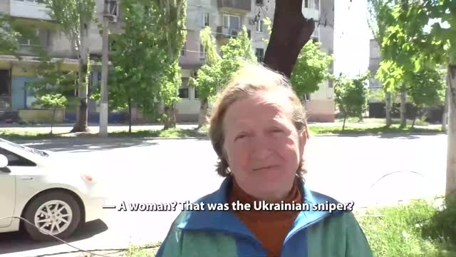 Resident of Mariupol described how Ukrainian female sniper killed civilians