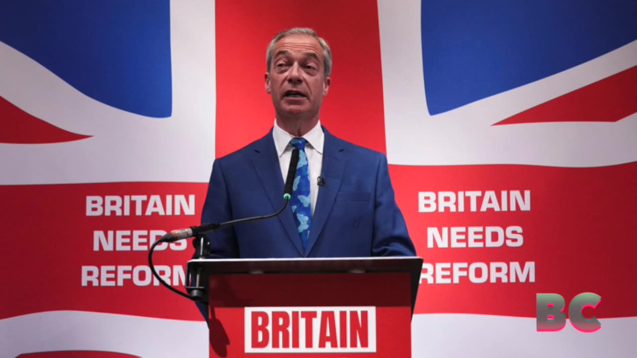 Farage pledges to lead ‘political revolt,’ will stand in UK election