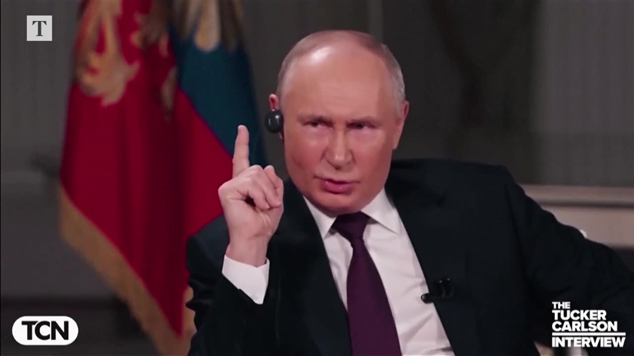 Putin gives first western interview with Tucker Carlson