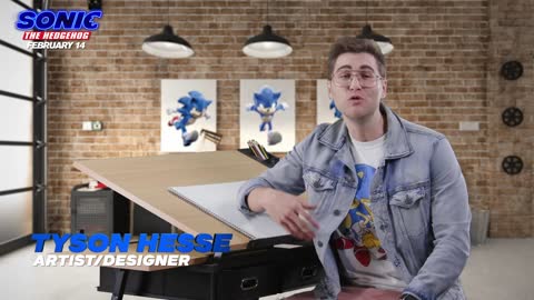 Sonic The Hedgehog (2020) - How To Draw Sonic - Paramount Pictures