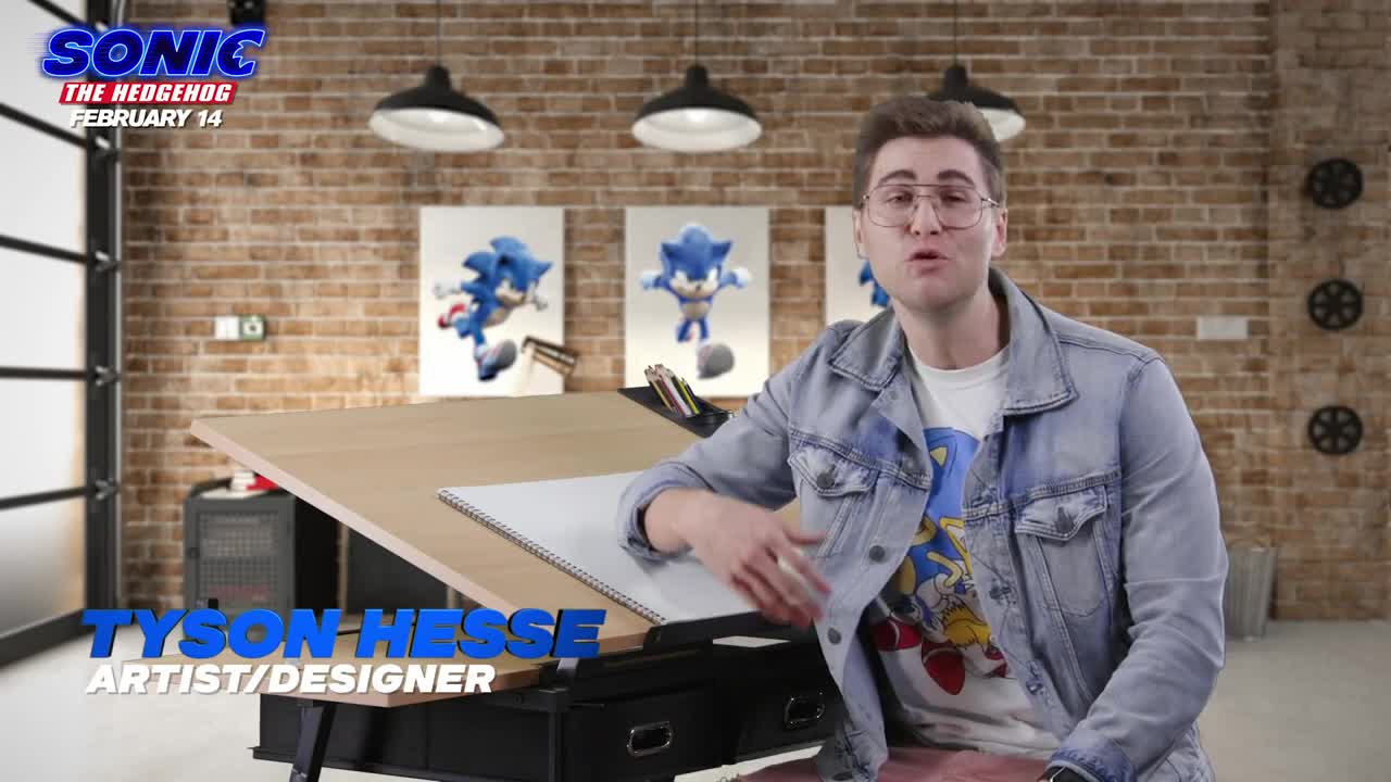 Sonic The Hedgehog (2020) - How To Draw Sonic - Paramount Pictures