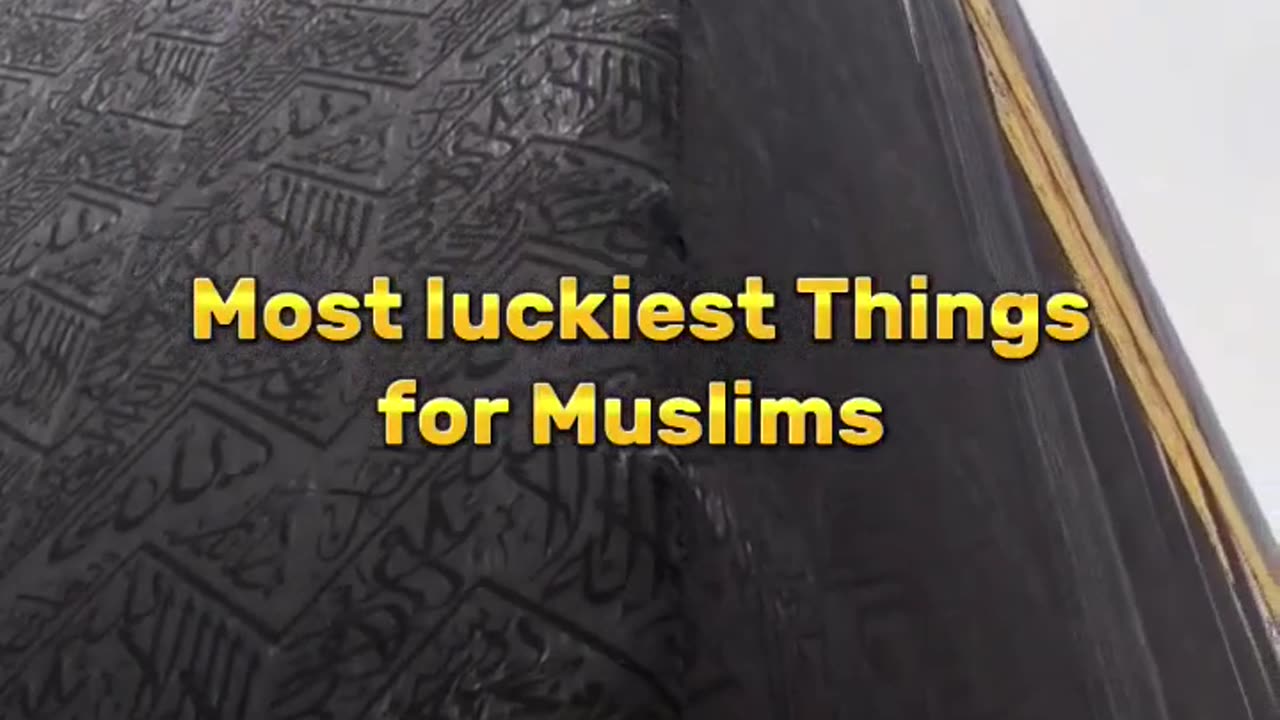 Most luckiest thing for muslim || ISLAMICWAY1