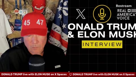 DO NOT TALK with DONALD TRUMP and ELON MUSK on X Spaces