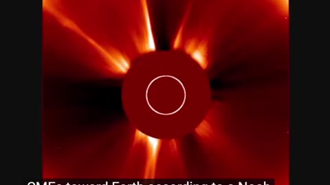 Cannibal CME is heading toward Earth