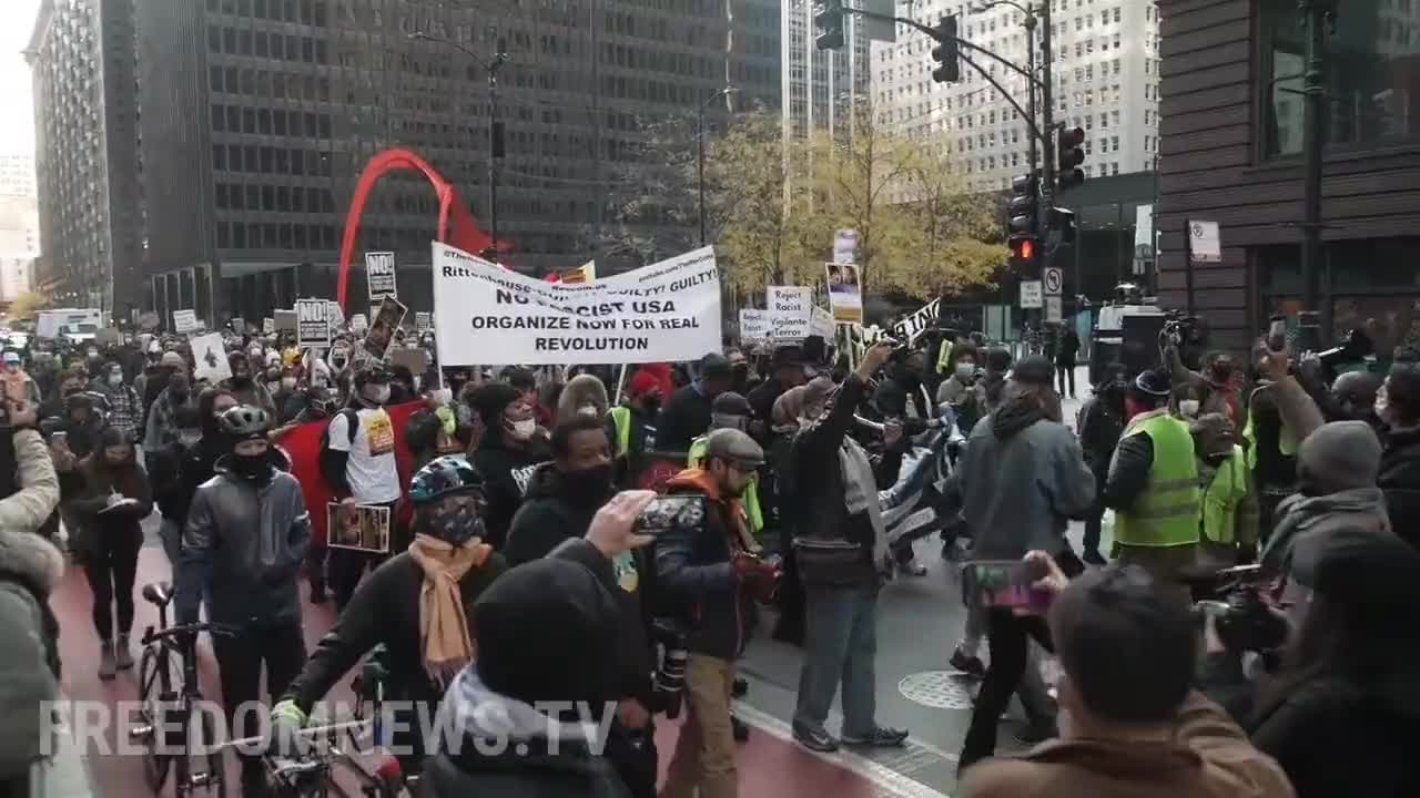 Jesse Jackson leads a Black Lives Matter protest: "Communist revolution"