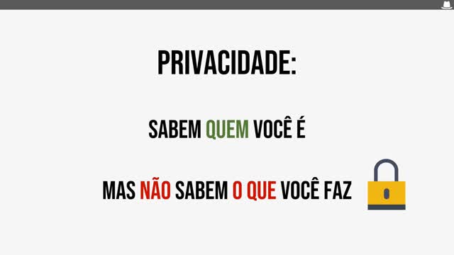 #9. 03 - Privacidade e Anonimato
