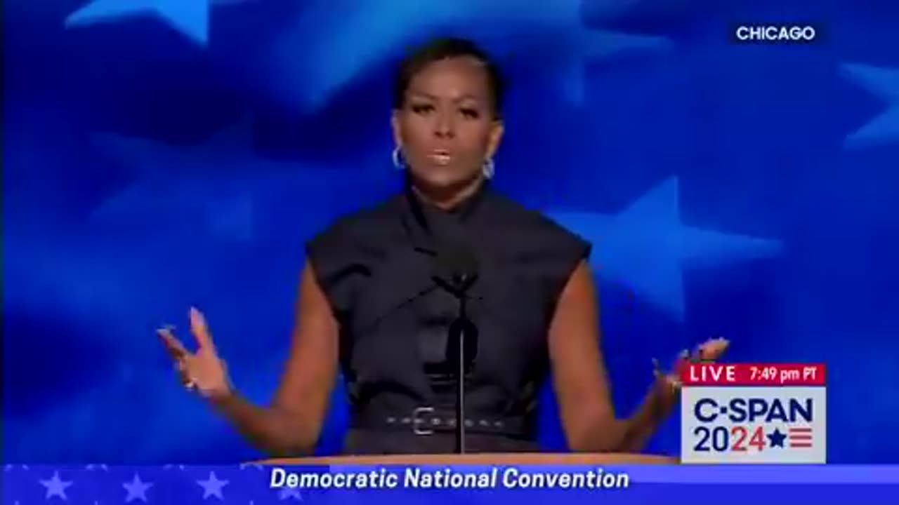 MICHELLE OBAMA: “We don’t have the luxury of cheating others" You Don't Say....