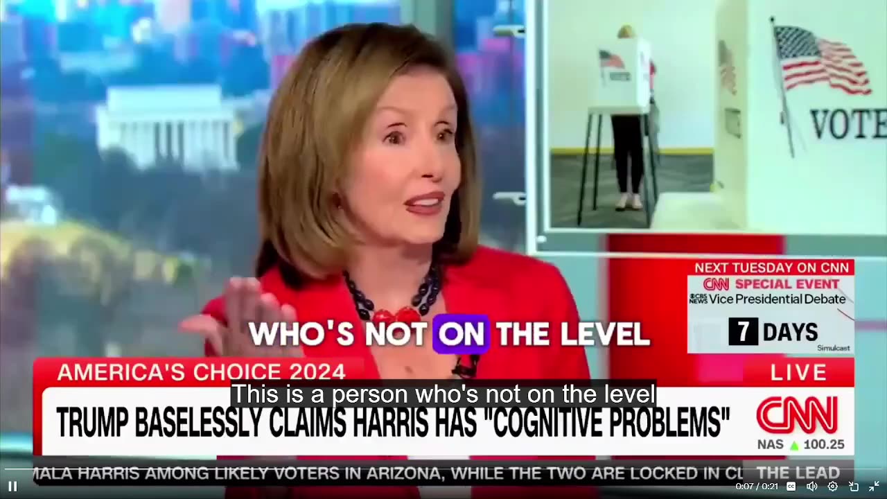 Nancy Pelosi đang nổi giận với CNN khi họ chia sẻ BẤT CỨ ĐIỀU GÌ liên quan đến Trump.