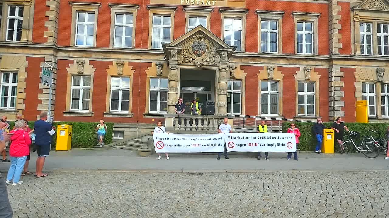 Eindrücke vom 115.Montagsspaziergang in Görlitz am 11.07.2022