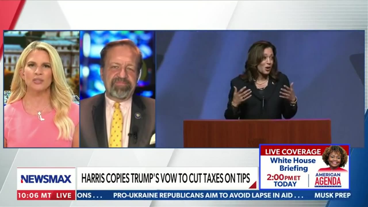 Kamala's Stealing Trump's Policies? Sebastian Gorka on NEWSMAX