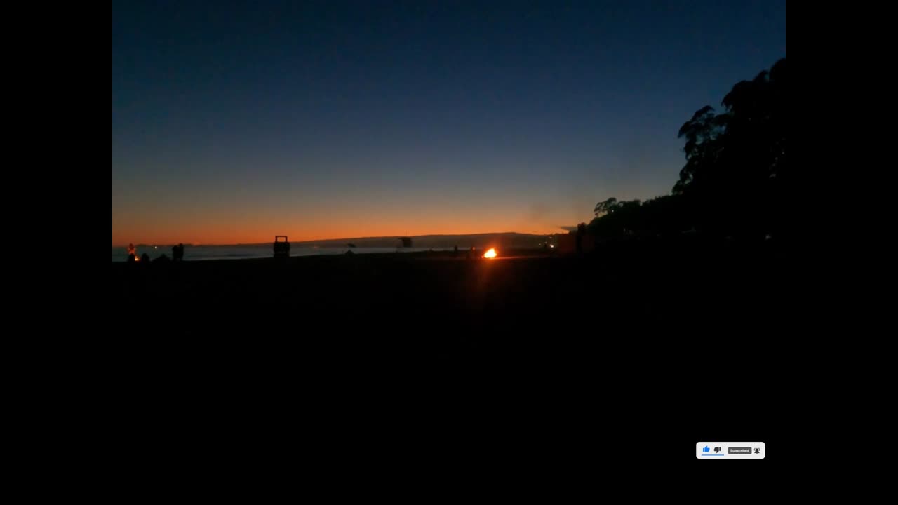 Rio Del Mar Beach Bonfire