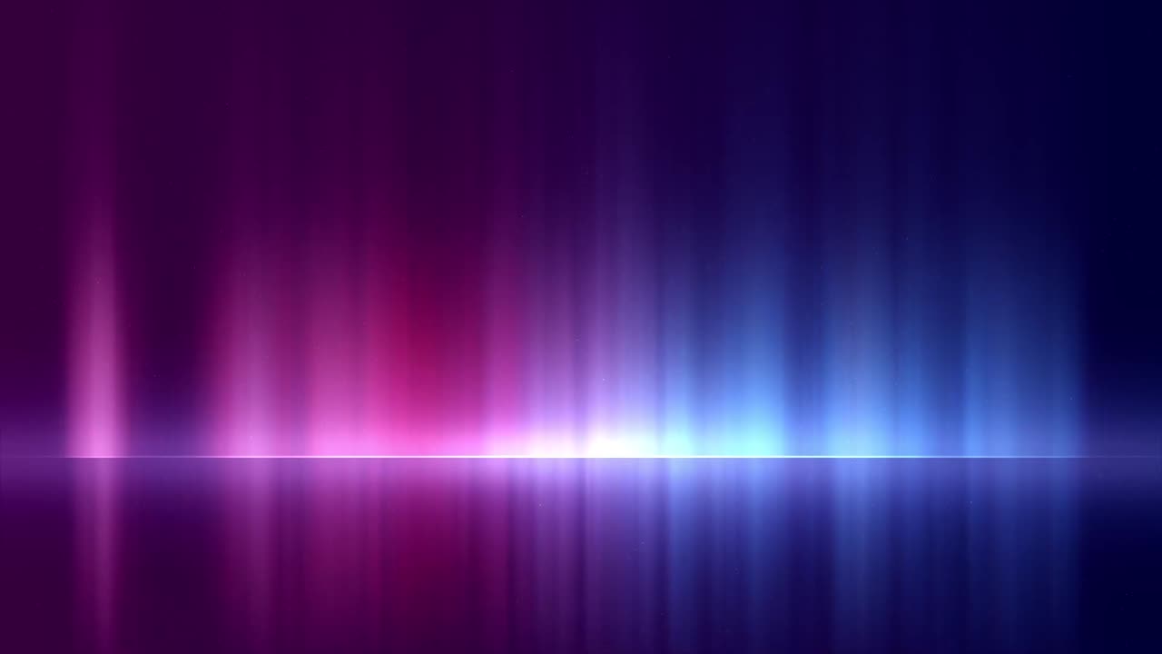 Purple Blue Aurora Borealis Loop.Motion Graphic video. Visual Effect video. Motion Backdrop.