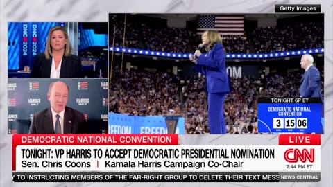 Dem Senator Throws Cold Water On Harris, Warns Path To Victory Isn't 'Slam Dunk'