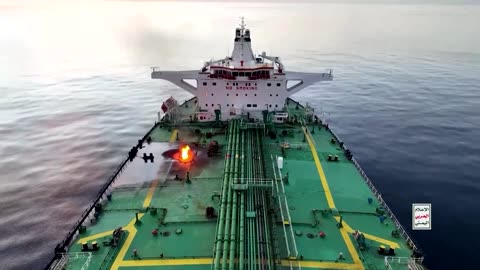 Tanker hit by Houthis still ablaze, but no oil spill detected