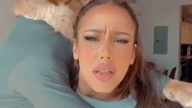 Cute Dogs And Girl ❤️