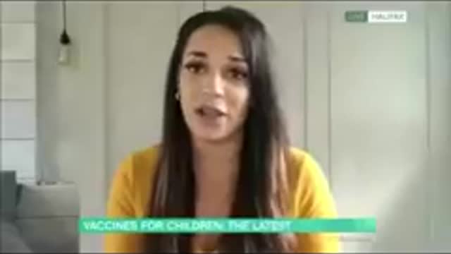 Live on 'This Morning' show UK, mother refuses vaccines in the know.