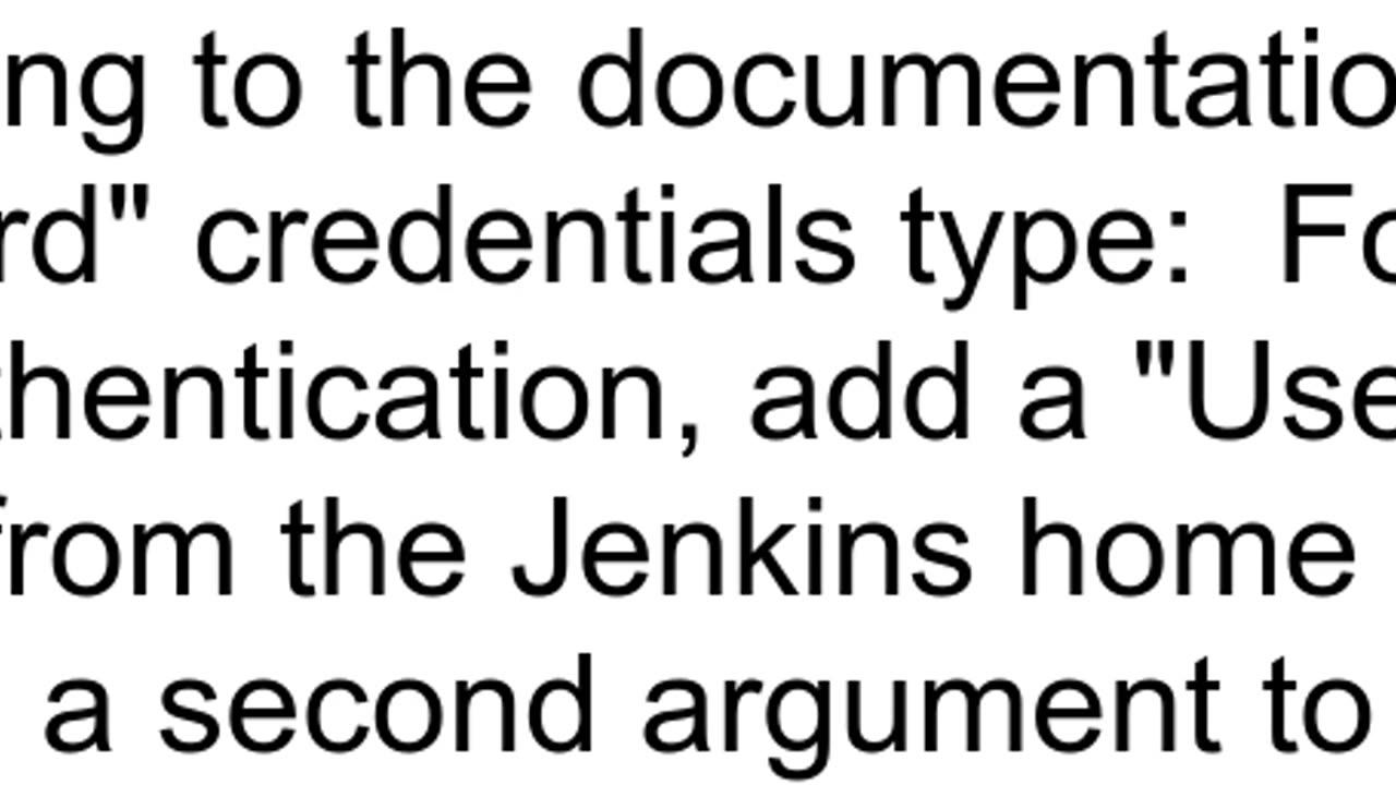 Jenkins pipeline error Could not find credentials matching