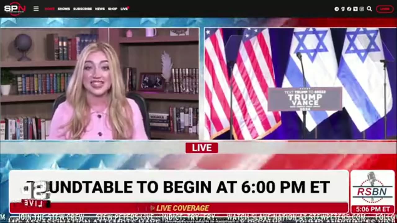 LIVE! Roundtable Coverage: Looks Like We Live in Western Israel!