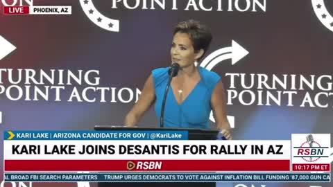 Kari Lake Says DeSantis Has BDE