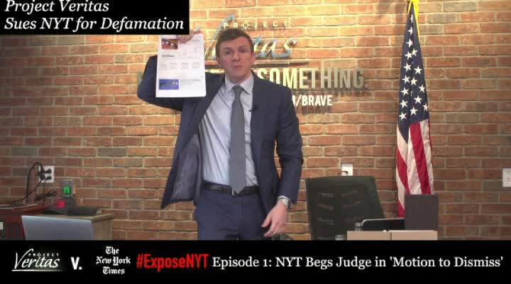 James O'Keefe of Project Veritas Hammers NY Times Reporter Maggie Astor