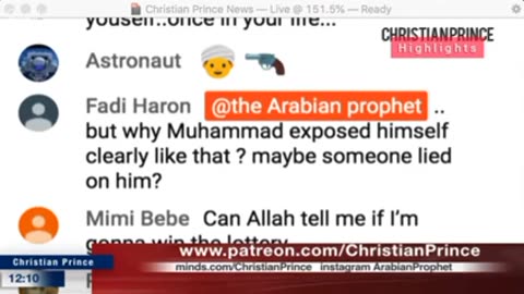 Did Prophet Mohammad Died from Poison Christian Prince Debates