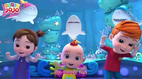 Baby Shark Dance Song More Nursery Rhymes and Kids Songs Super JoJo and Family