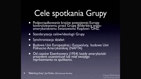 GRUPA BILDERBERG - PLANY BUDOWY GLOBALNEJ KONTROLI DO 2036/2050 ROKU -