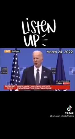 Did u catch what Joe Biden said yesterday? How the G7 talked about increasing Food Shortages!