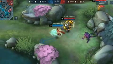 being chased by the enemy