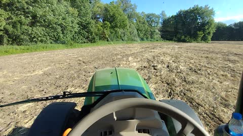 Planting hay