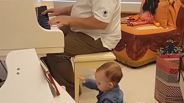 Practice Makes Perfect For Miniature Piano Star