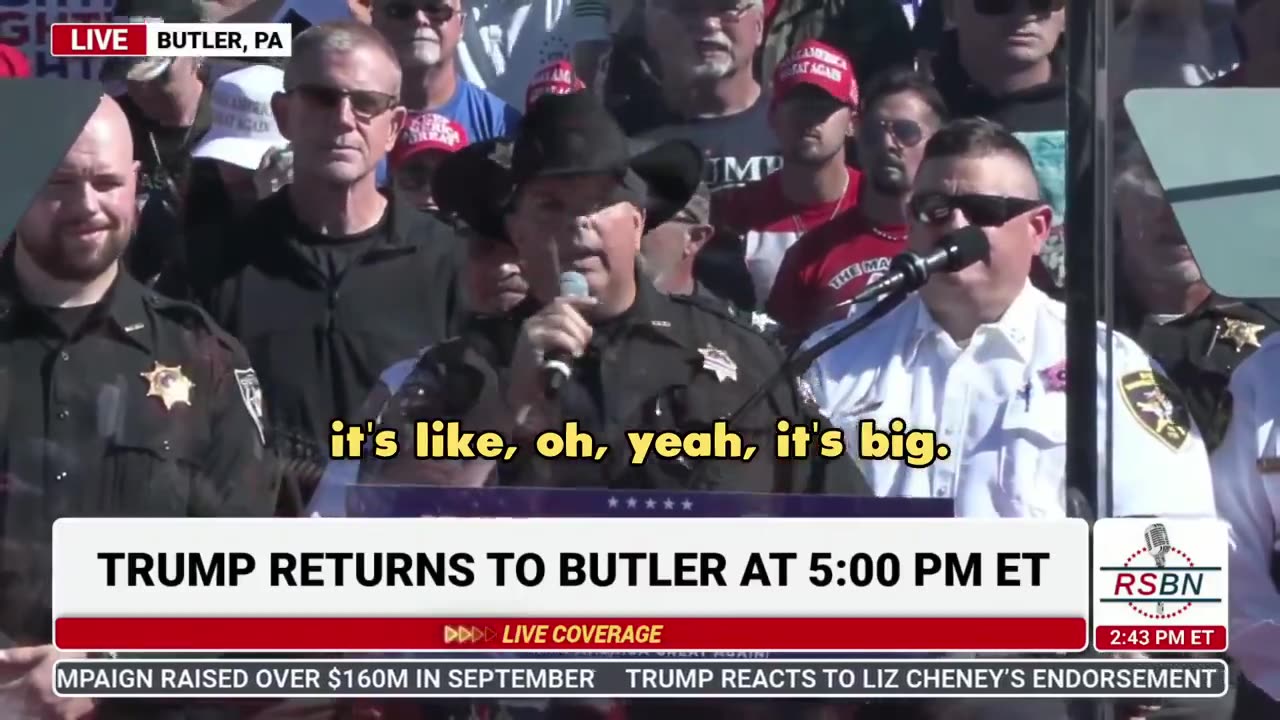 Butler First Responders who helped save lives on July 13th just announced Trump endorsement