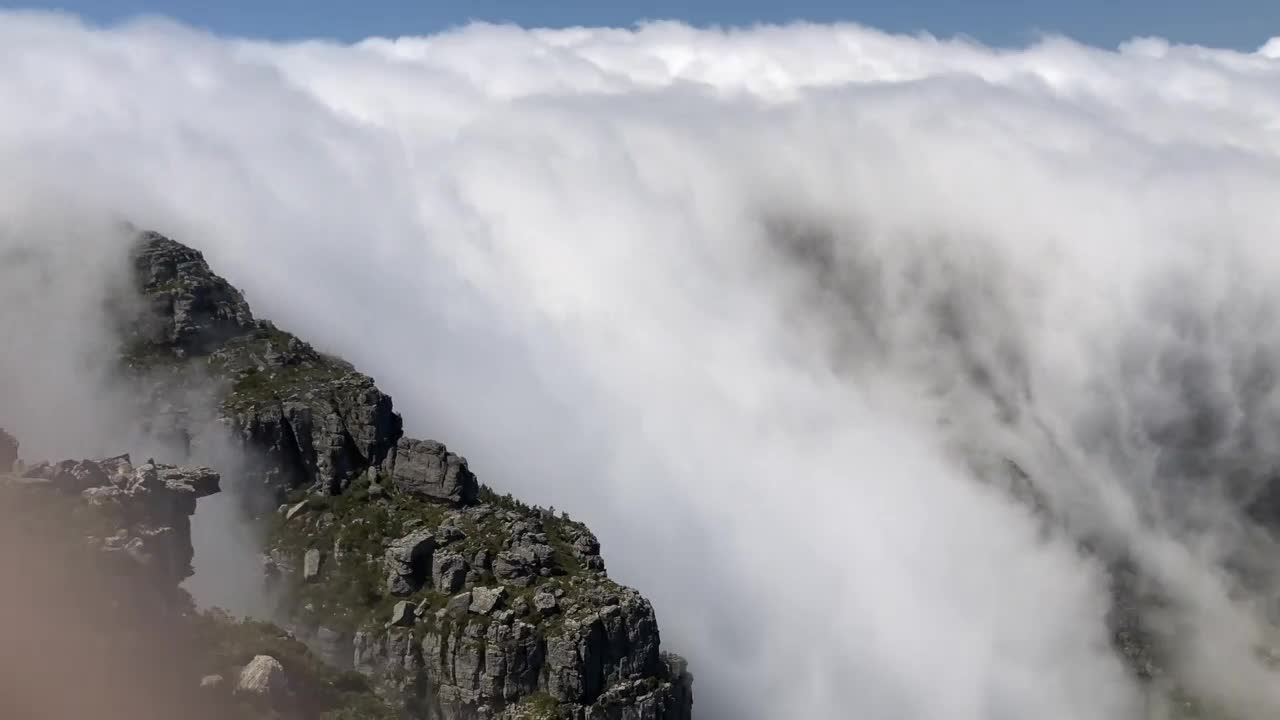 Mountain with Clouds