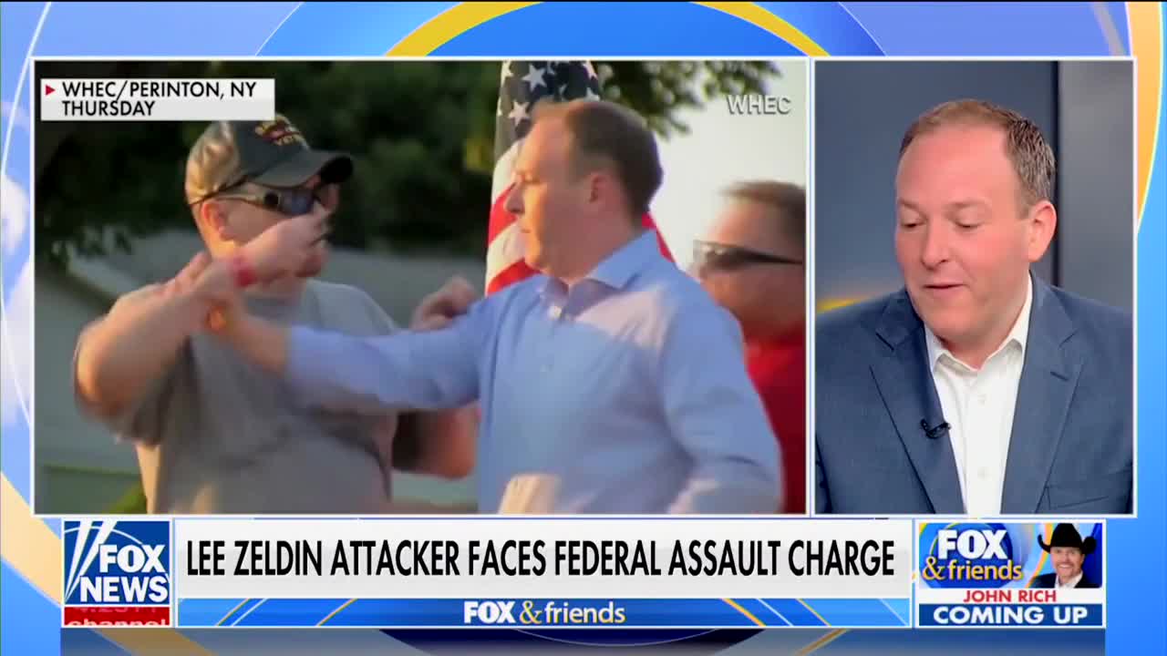 Lee Zeldin Speaks Out After Potentially Deadly Assault